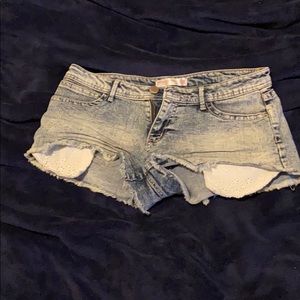 Jean shorts